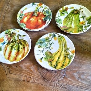 Autumn Salad Plates